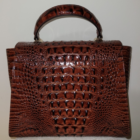 Brahmin Pecan Ingrid Satchel - Picture 2 of 11